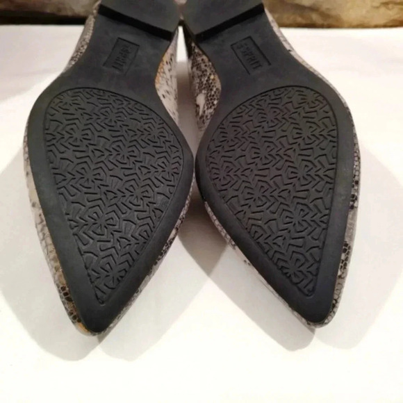 Esprit Pamela Snake Print Ballet Flats Grey Gray 6M - Picture 15 of 16